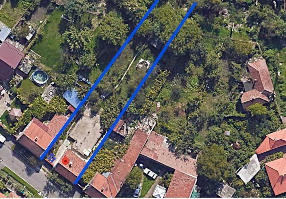 Vând teren intravilan pentru construcție în suprafață de 652 mp