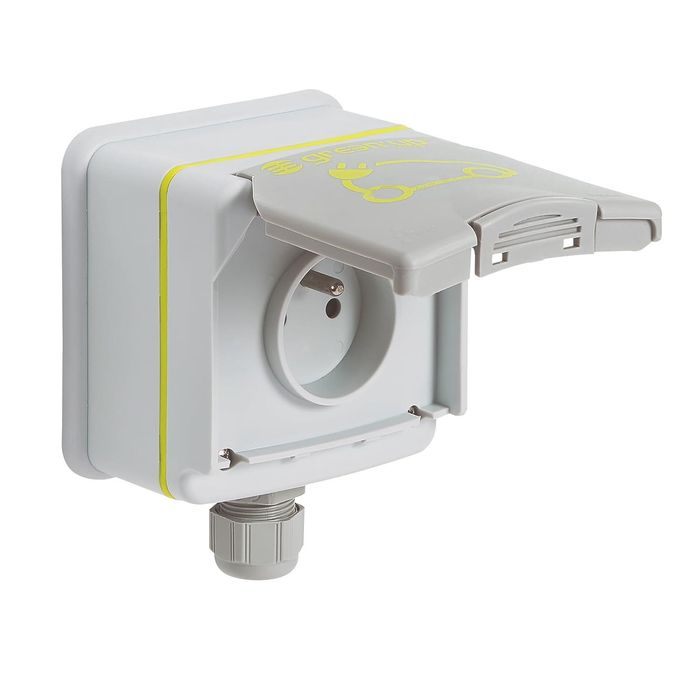 Priza incarcare auto electric Legrand GreenUp 16A 230V 3.7kW IP55