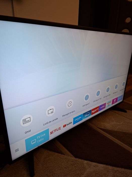 Televizor LED Smart Samsung, 100 cm, 40NU7182, 4K Ultra HD, Clasa A