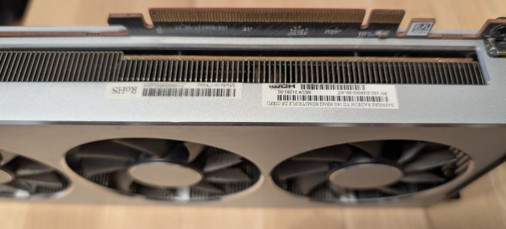 GPU Sapphire Radeon VII 16GB HBM