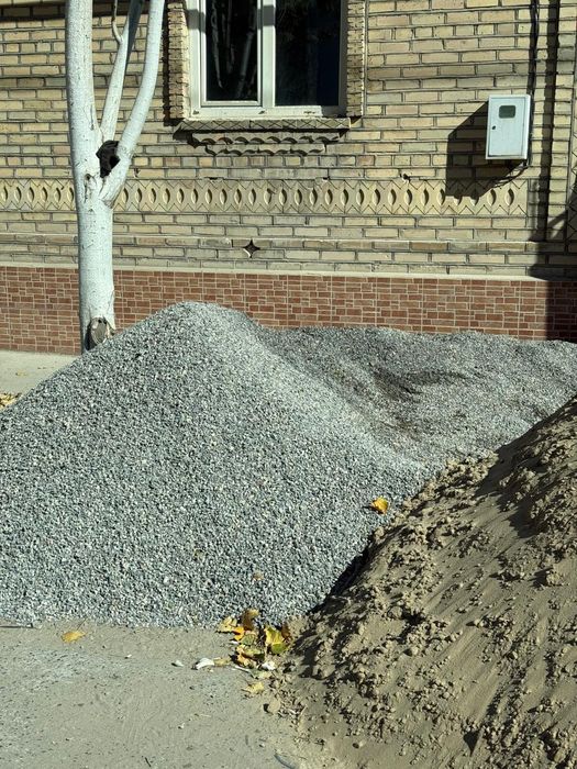 Тас, щебень, құм сатылады