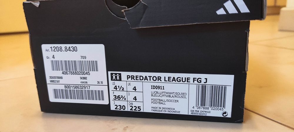 Бутонки Adidas Predator 36 2/3
