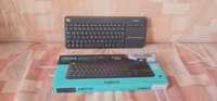 Tastatura Wireless Logitech K400 Plus Dark, Touchpad, PC&MAC