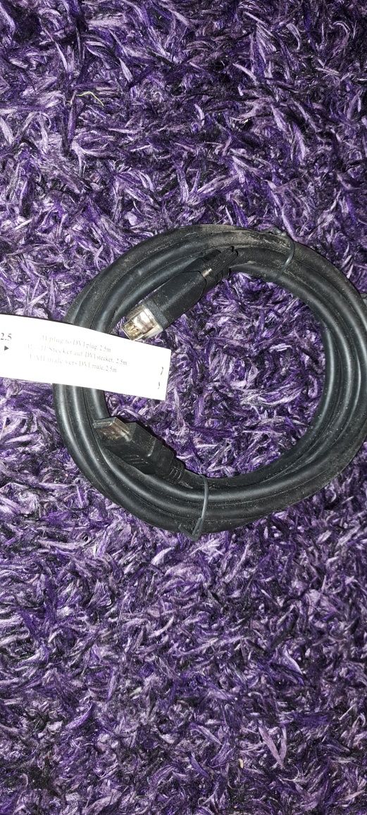 Vând cabluri hdmi la dvi 2,5m noi