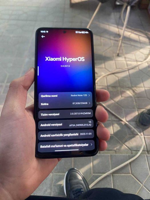 Redmi note 12 s 8/256