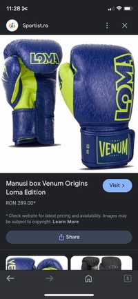 Vând mănuși de box