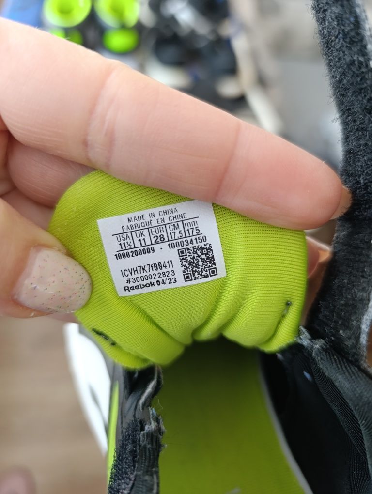 Маратонки Reebok 28 / 19см