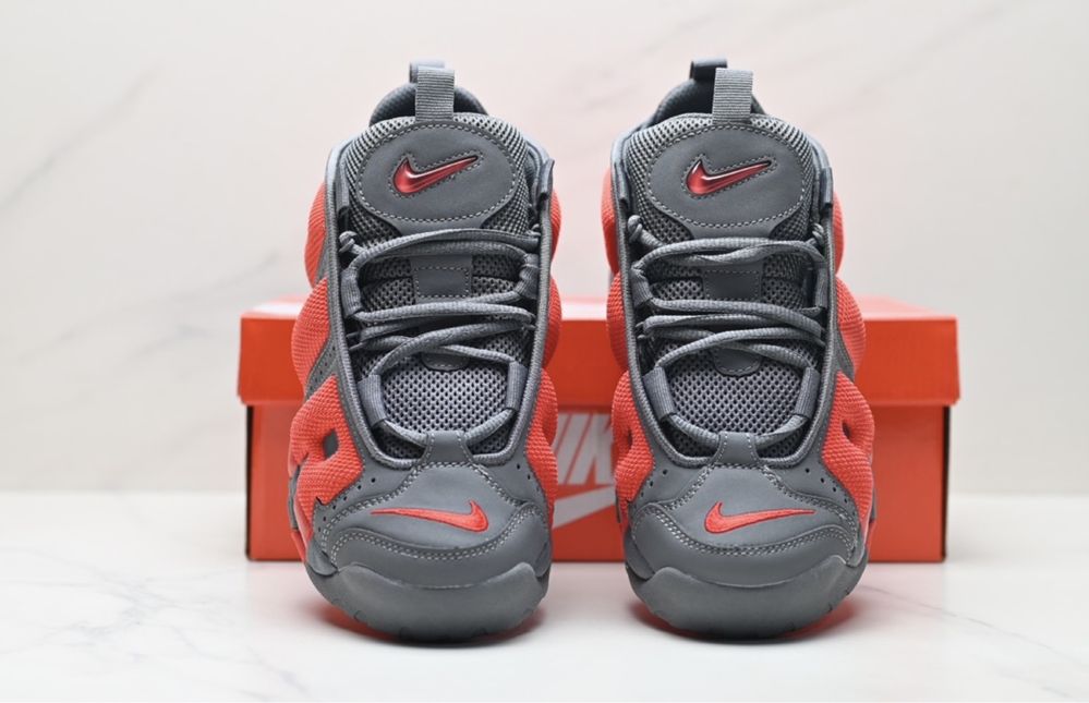 Nike Air Uptempo Dark Grey/Light Crimson -42