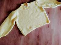 Пухкав пуловер с буфан ръкави Манго/ Mango, размер л