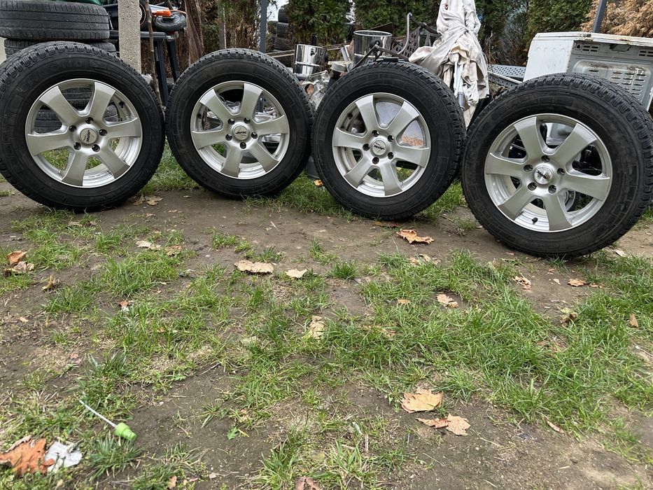 Джанти с зимни гуми за WV T5/T6
