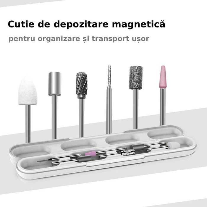 Pila electrica manichiura-pedichiura, reincarcabila