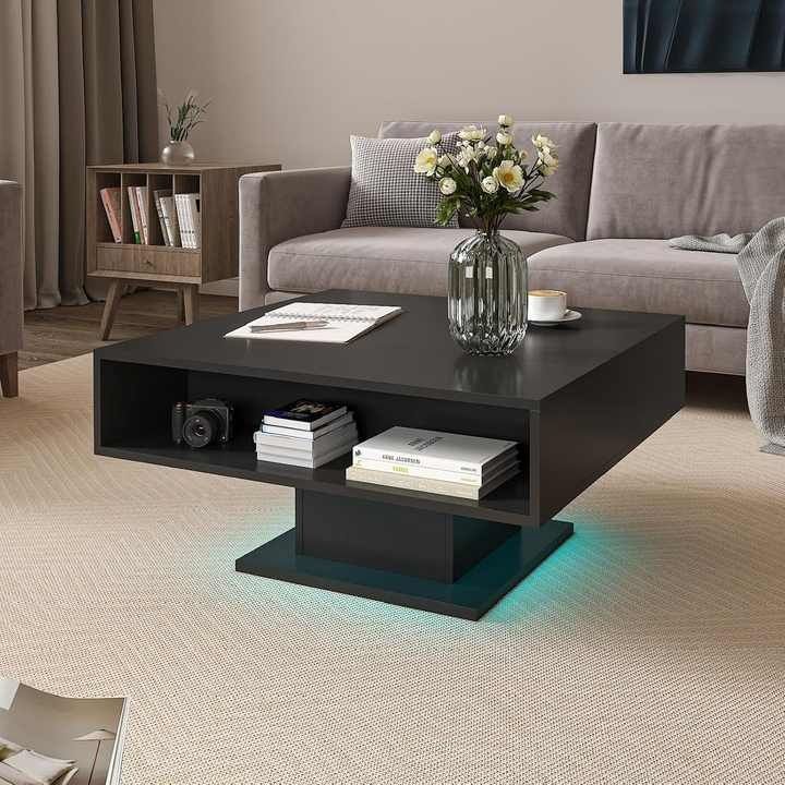 RGB LED Холна маса с повдигащ се механизъм