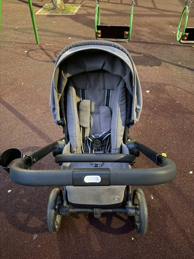Cybex balios S 3в1 в сером цвете