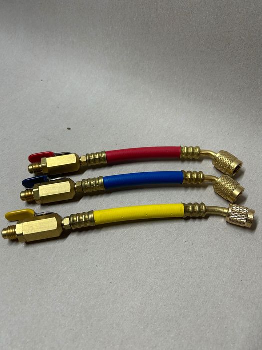 Furtun de încărcare sub presiune R410 cu supapă cu bilă