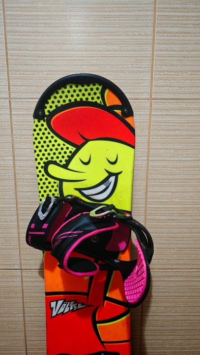 Placa snowboard 115 cm volkal -boots burton