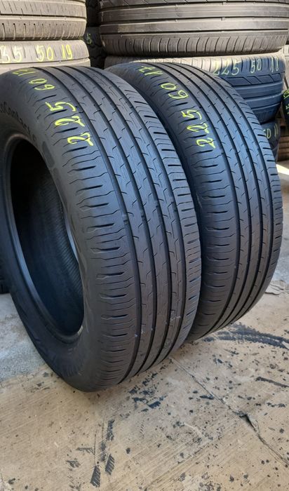 2 Anvelope Vară Continental Contact6 225 60 R17  Impecabile DOT 1820.