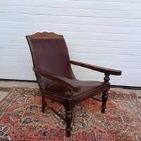 Антикварен стол от 19-ти век, от британската колониална империя