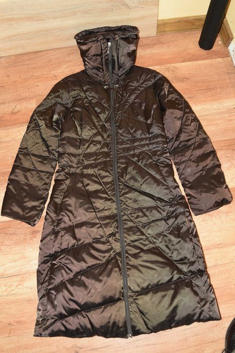 Moncler 100% оригинално дамско пухено яке палто парка размер 2