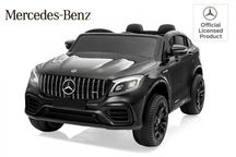Masinuta electrica pt. 2 copii Mercedes GLC63s 4x4 12V 10Ah #Negru
