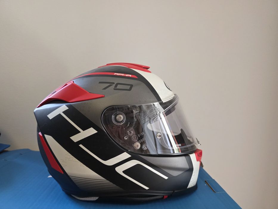 Casca moto HJC RPHA 70 cu Intercom Sena