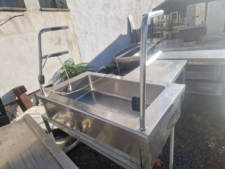 Dulap cald, Masa calda bain Marie, pentru tavi Gn, de banc, la 220v