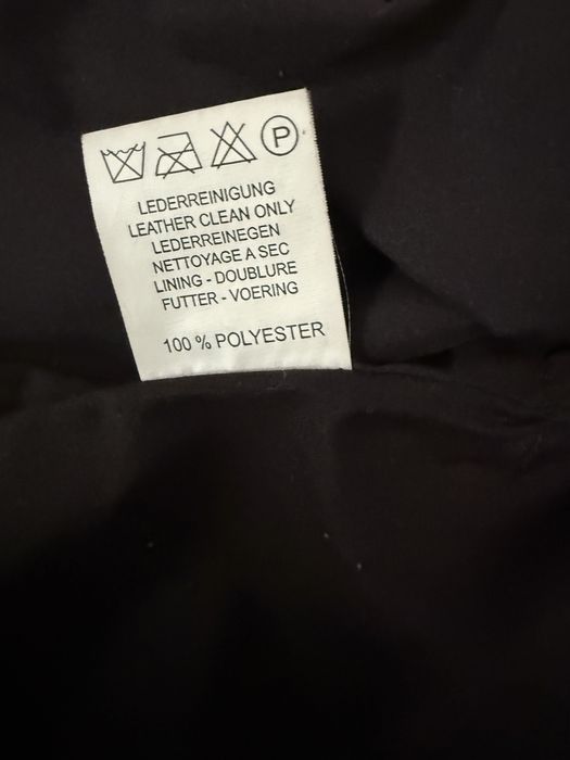 Geaca de piele originala - S