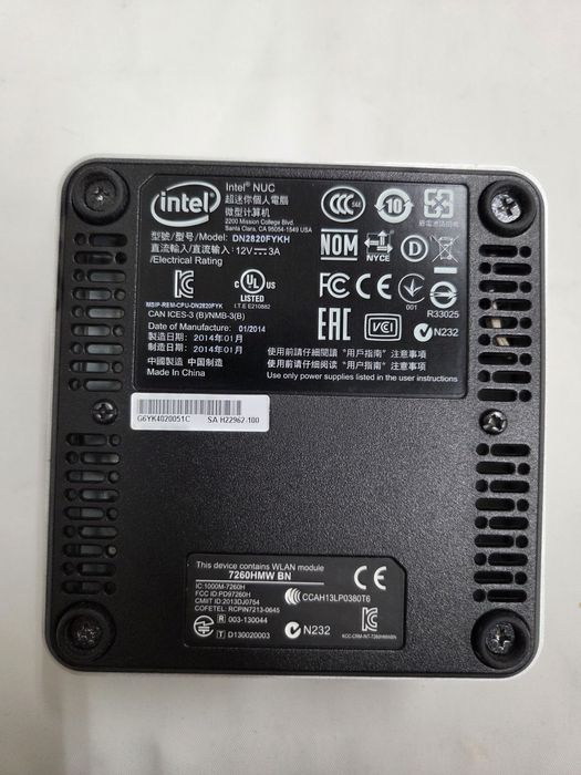 Vand MiniPc Intel Nuc+Home Assistant instalat