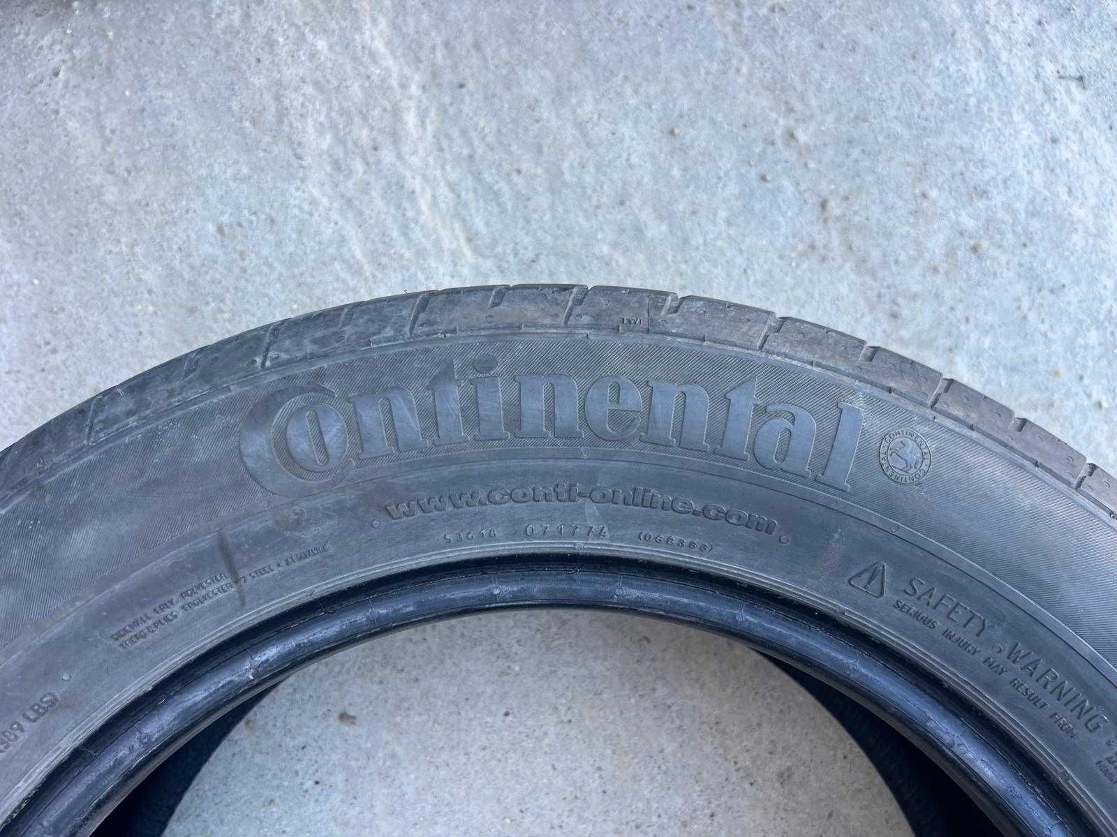 Vand 4 anvelope vara 205/60/16 marca Continental, 250 lei/set