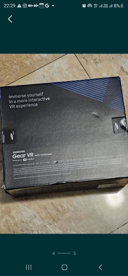 Samsung Gear VR - ochelari realitate virtuala (sigilat)
