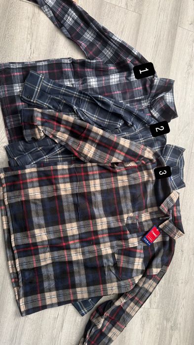 Топли мъжки фланелени ризи