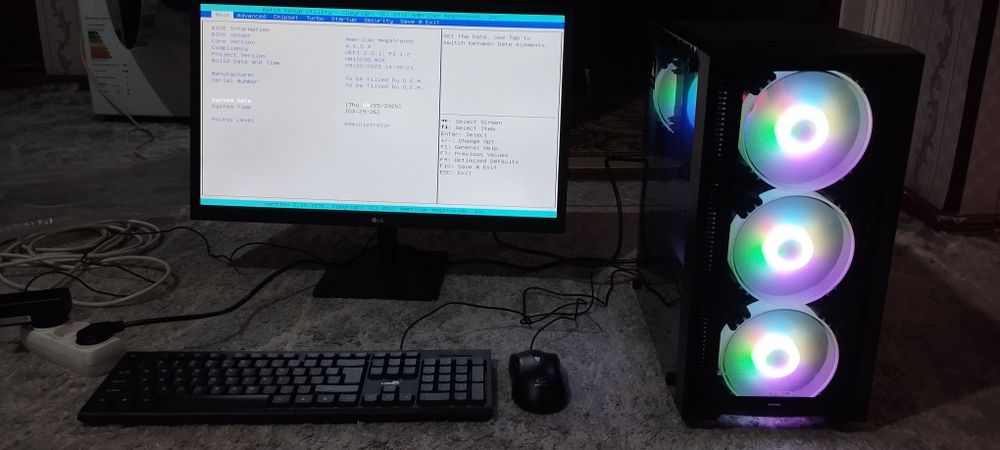 Cs2 uchun 24 monitorli eng budjetniy yengi kompyuter