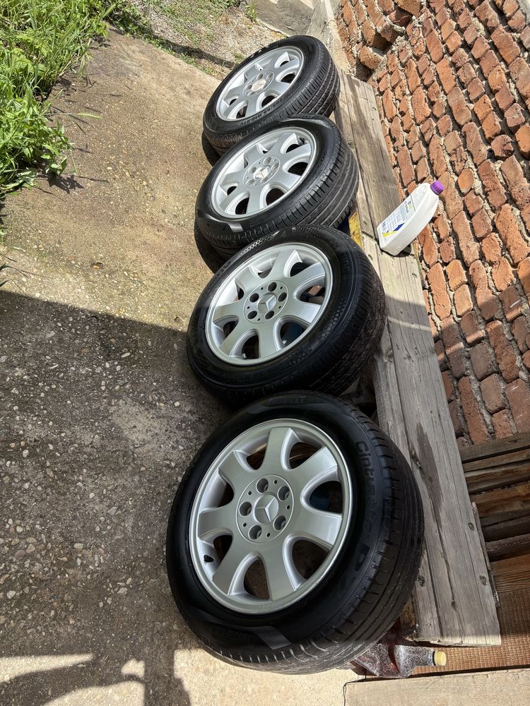 Mercedes 16 джанти  5 х112 с хубави гуми
