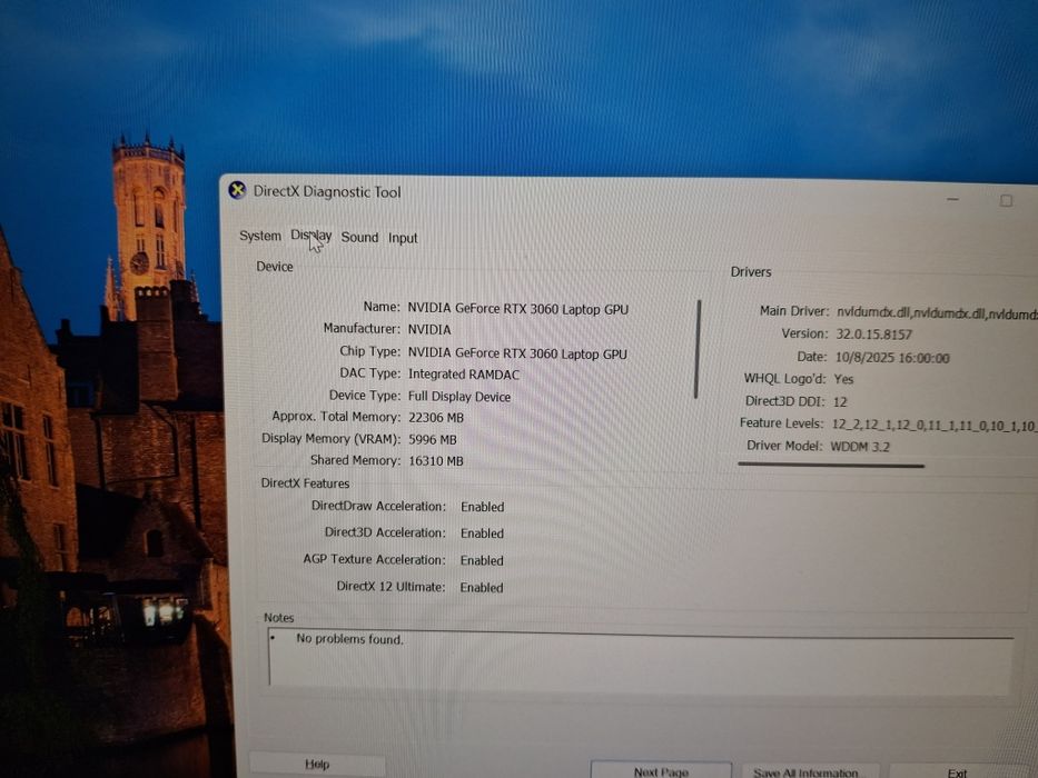 Lenovo Legion 5 Pro Amd Ryzen 7 5800H RTX3060 32GB Ram