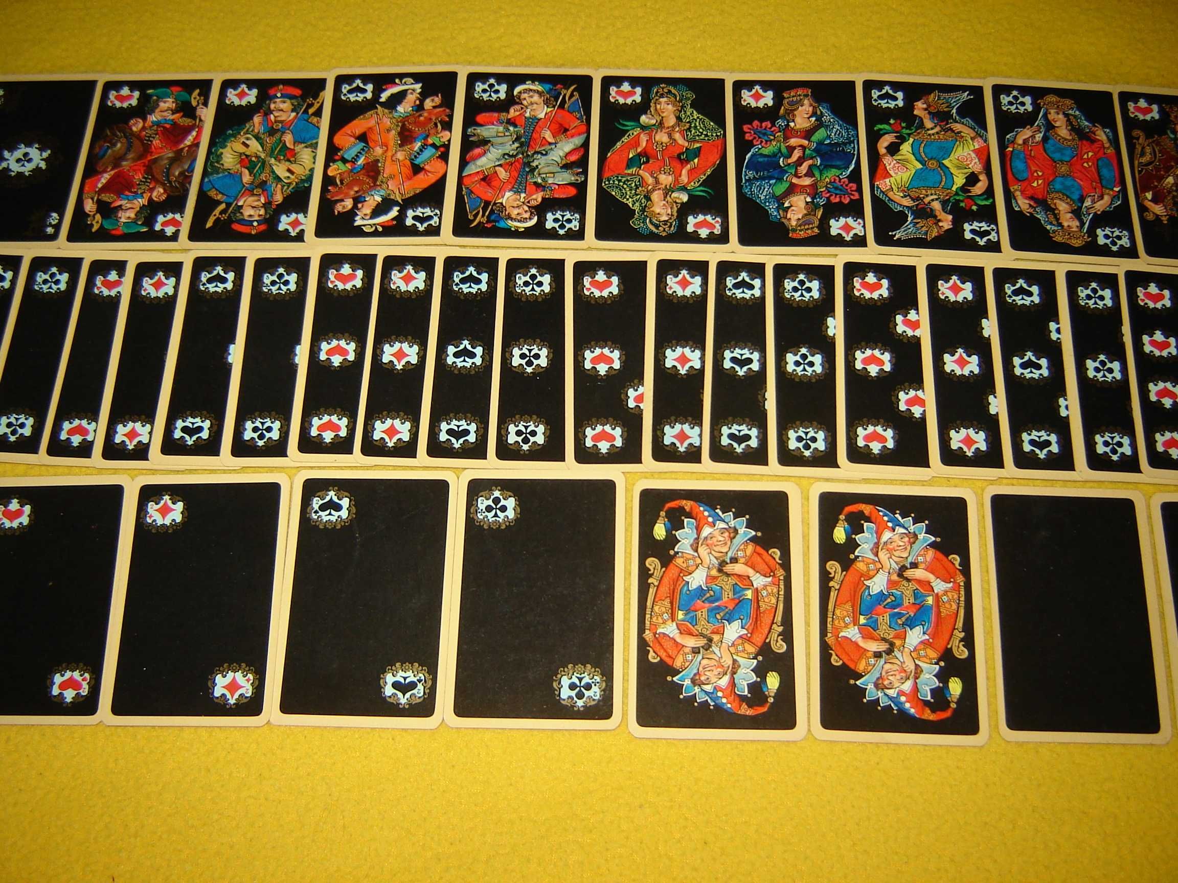 Carti de joc URSS anul 1977 noi