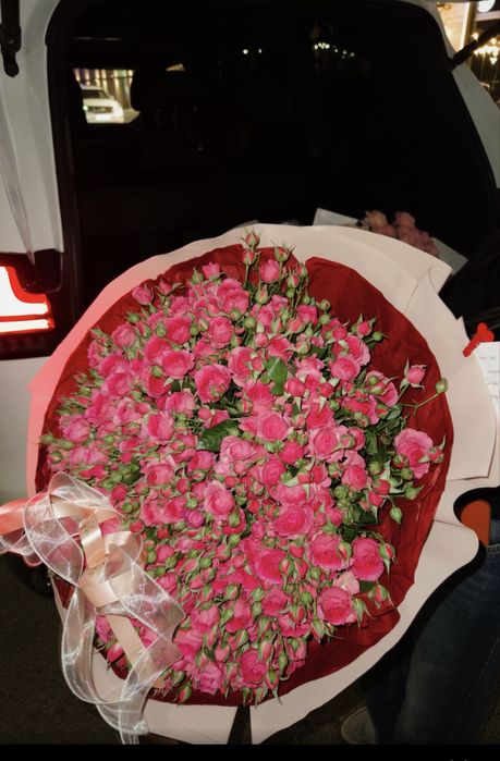 Букет цветов свежие