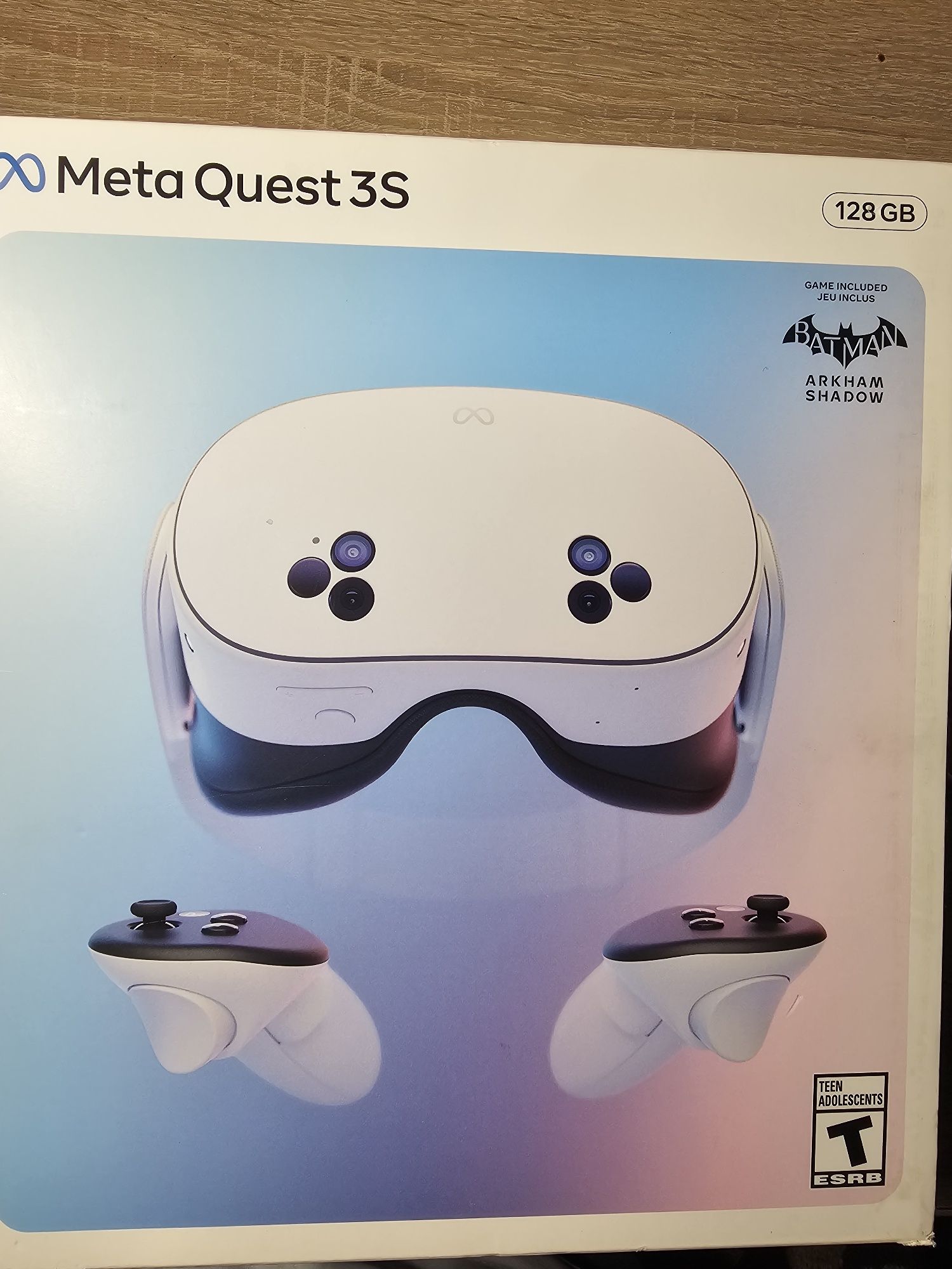 VR Meta Quest 3S 128 Gb + Batman included
