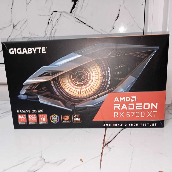Видеокарта GIGABYTE AMD Radeon RX 6700 XT GAMING OC-12G