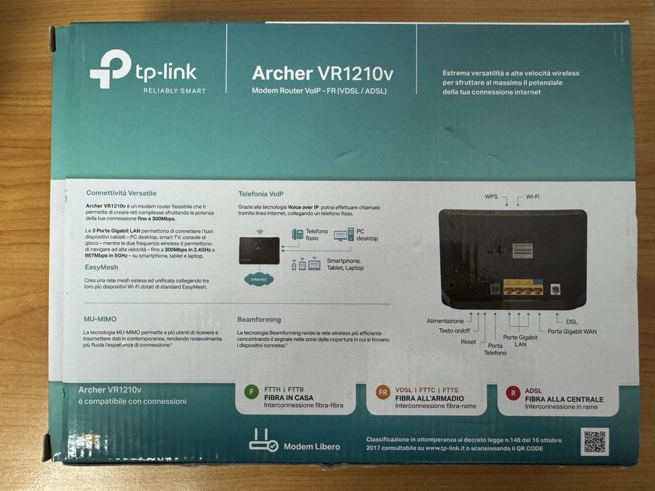 Router wireles tp-link Archer VR1210v nou