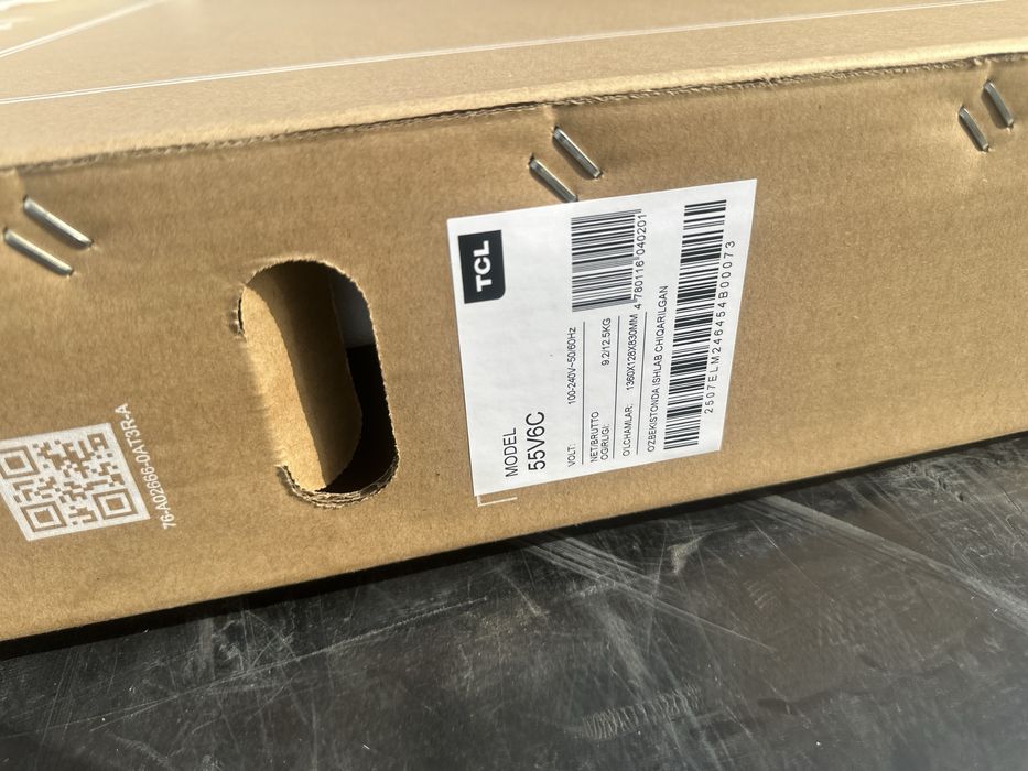 Телевизор TCL 50/55 V6C 2025 4K HDR новый модель Доставка Бесплатно