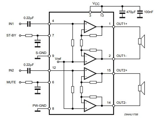 Усилитель - конструктор 2х15w