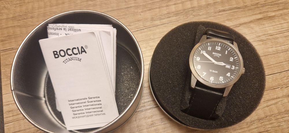 Ceas Boccia Titanium!