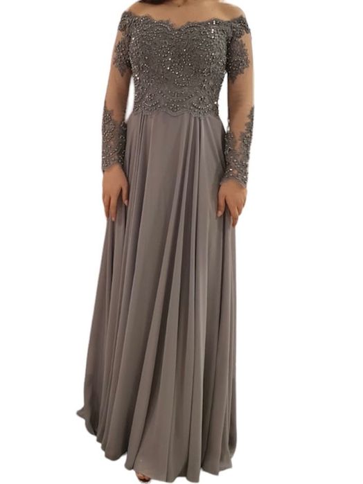 Дълга официална рокля