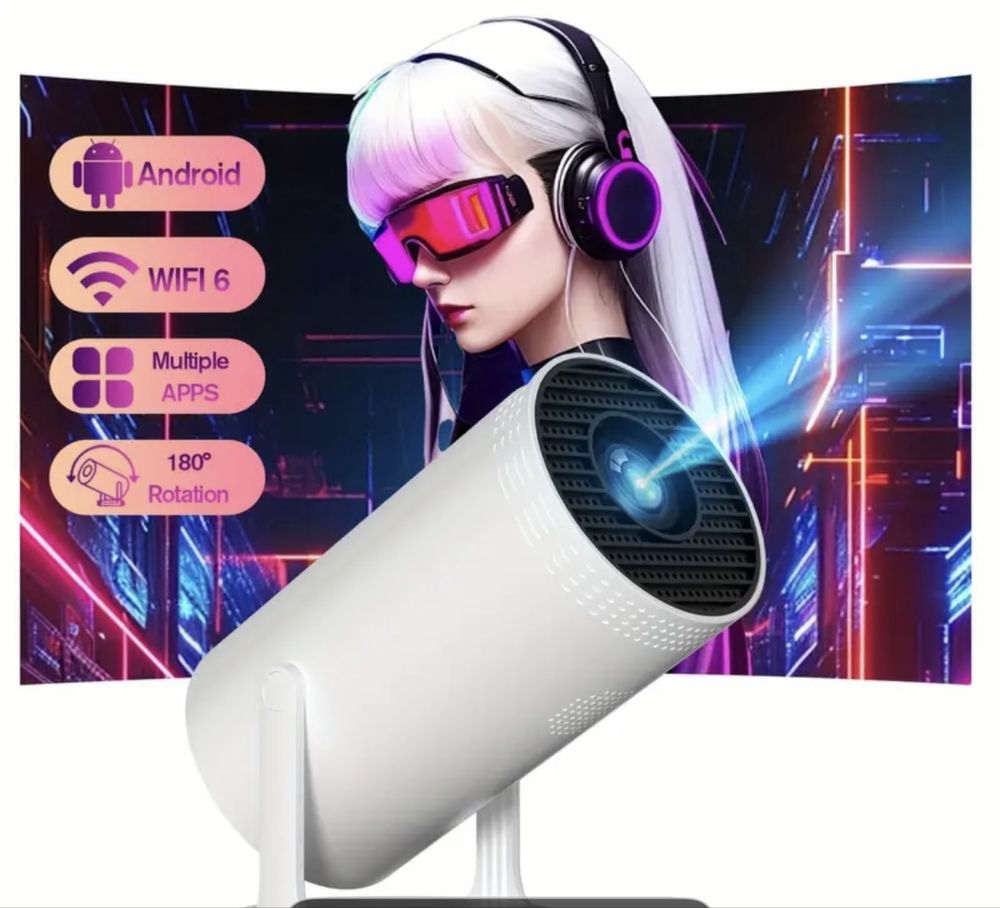 Mini proiector cu Android