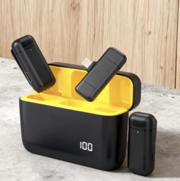 Microfon lavalieră wireless dual