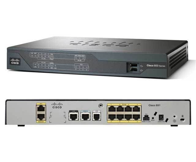 Маршрутизатор cisco 891