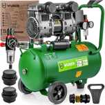 Compresor de aer silentios Wuber, putere 1200W, rezervor 24L