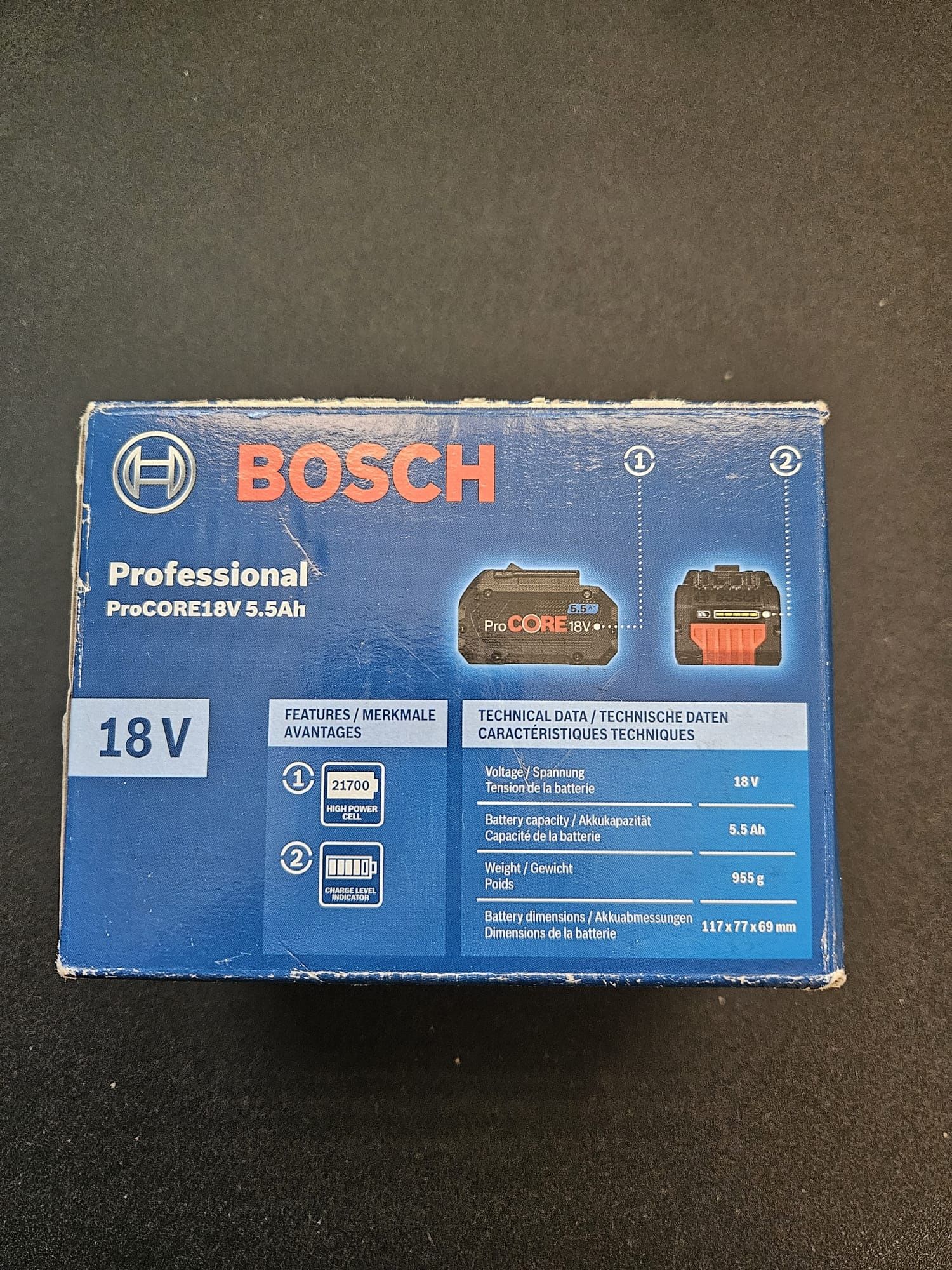 Acumulator Bosch Profesional ProCore 5,5 Ah