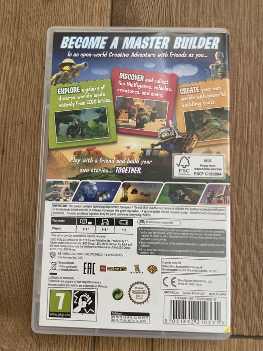 Joc Lego worlds pentru Nintendo Switch