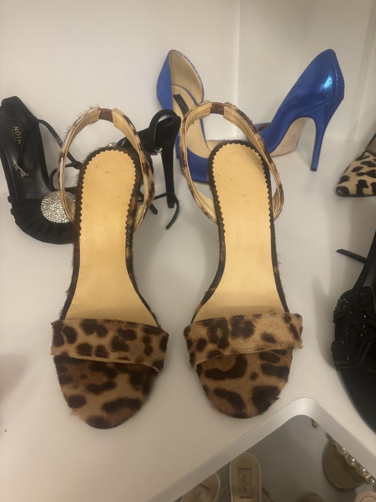 Sandale animal print