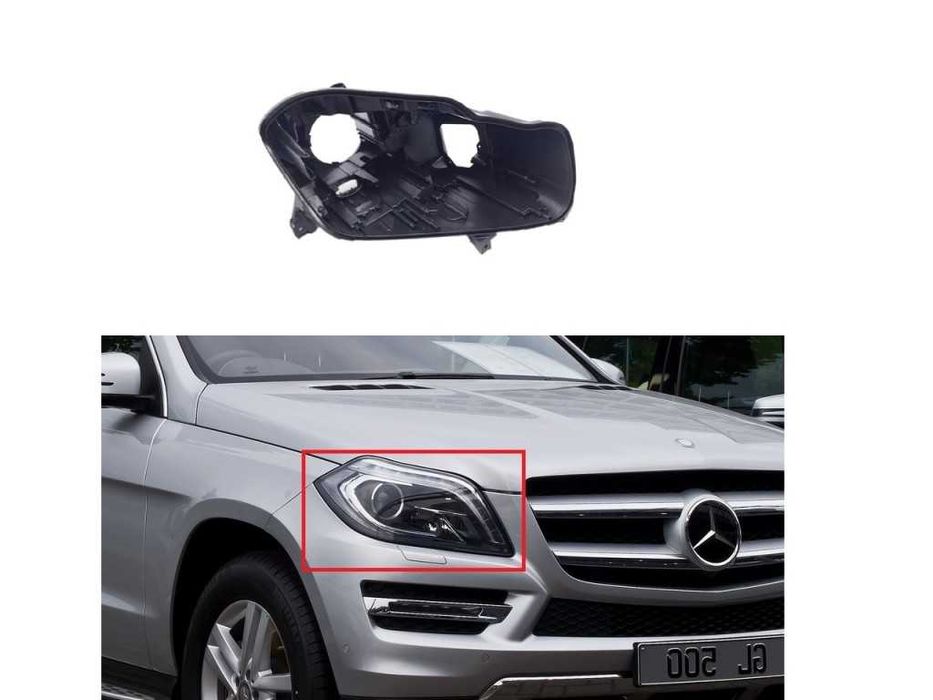 Корпус за фар на Mercedes GL X166